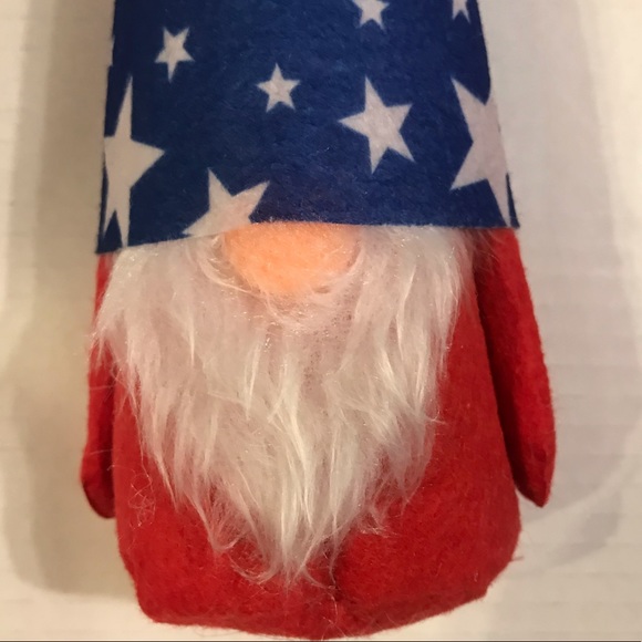 Gnomes Red, White And Blue Shelf Sitters 10” 4th Of July Felt Gnomes - Picture 3 of 8